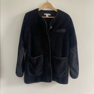 Dark blue creatures of comfort fleece coat